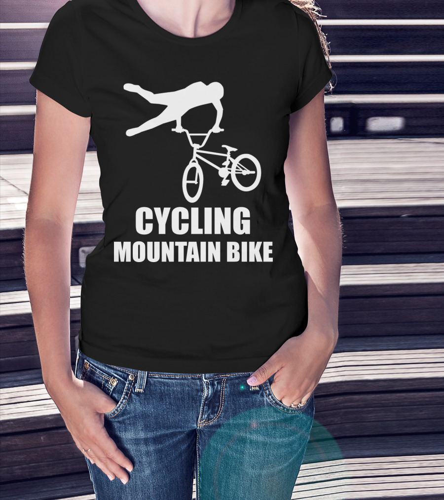 Cycling Mountain Bike Stunt T-Shirt