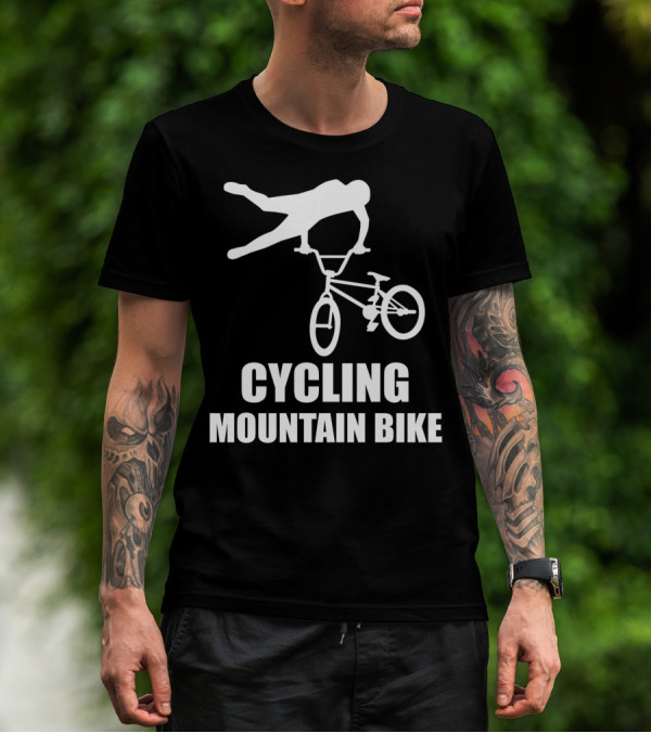 Cycling Mountain Bike Stunt T-Shirt