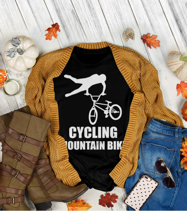 Cycling Mountain Bike Stunt T-Shirt