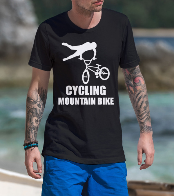 Cycling Mountain Bike Stunt T-Shirt