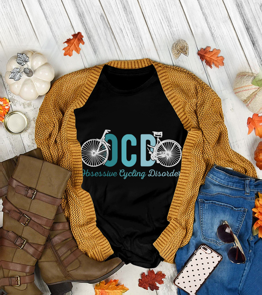 Obsessive Cycling Disorder OCD T-Shirt