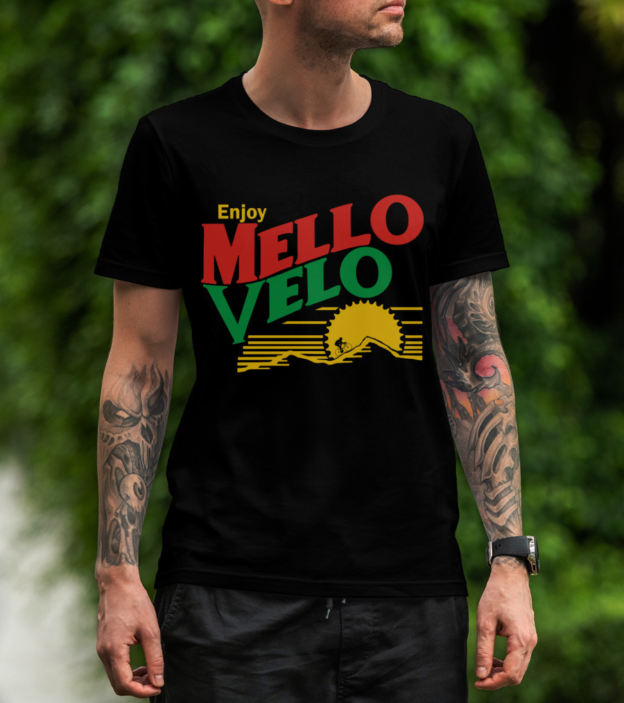 Enjoy Mello Velo Bicycle Adventure T-Shirt