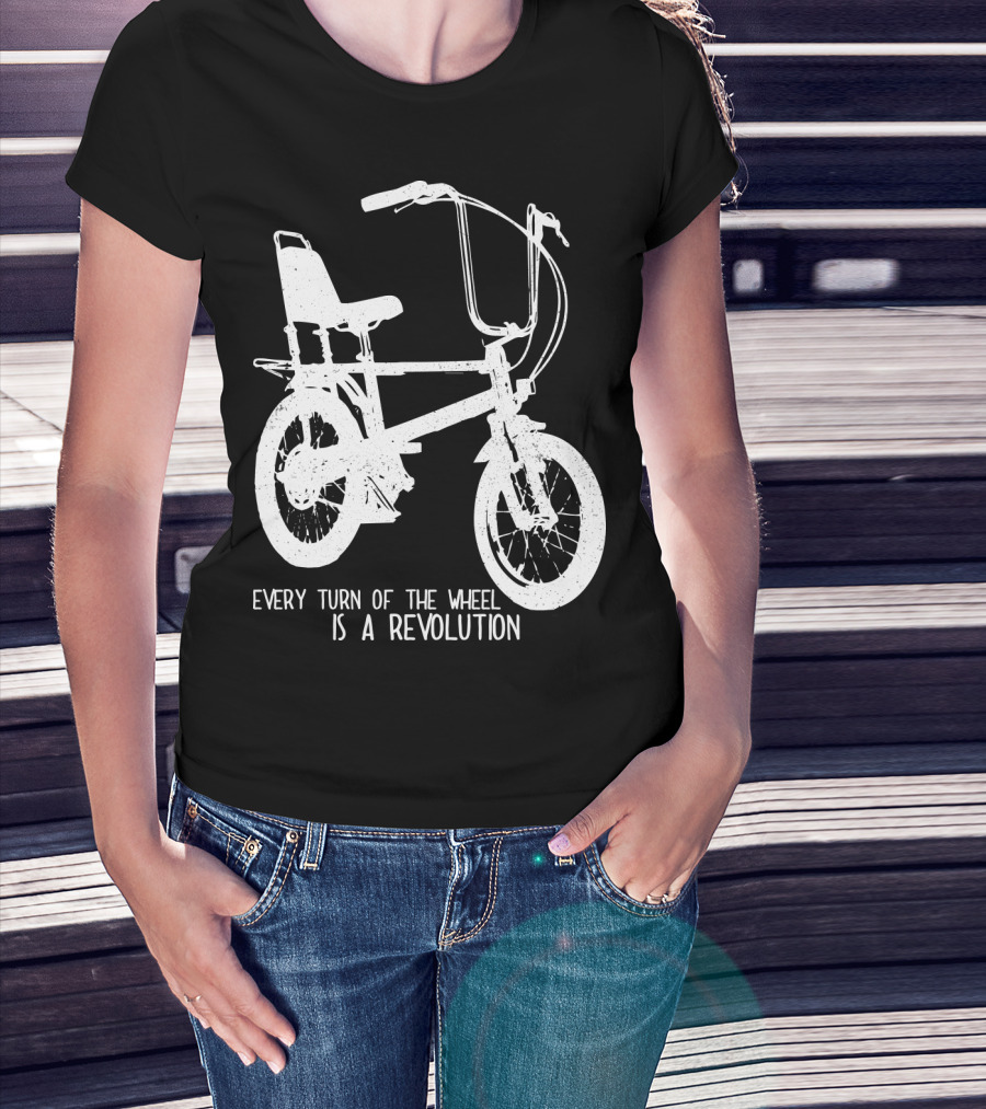 Every Turn Of The Wheel Is A Revolution BMX Bicycle T-Shirt