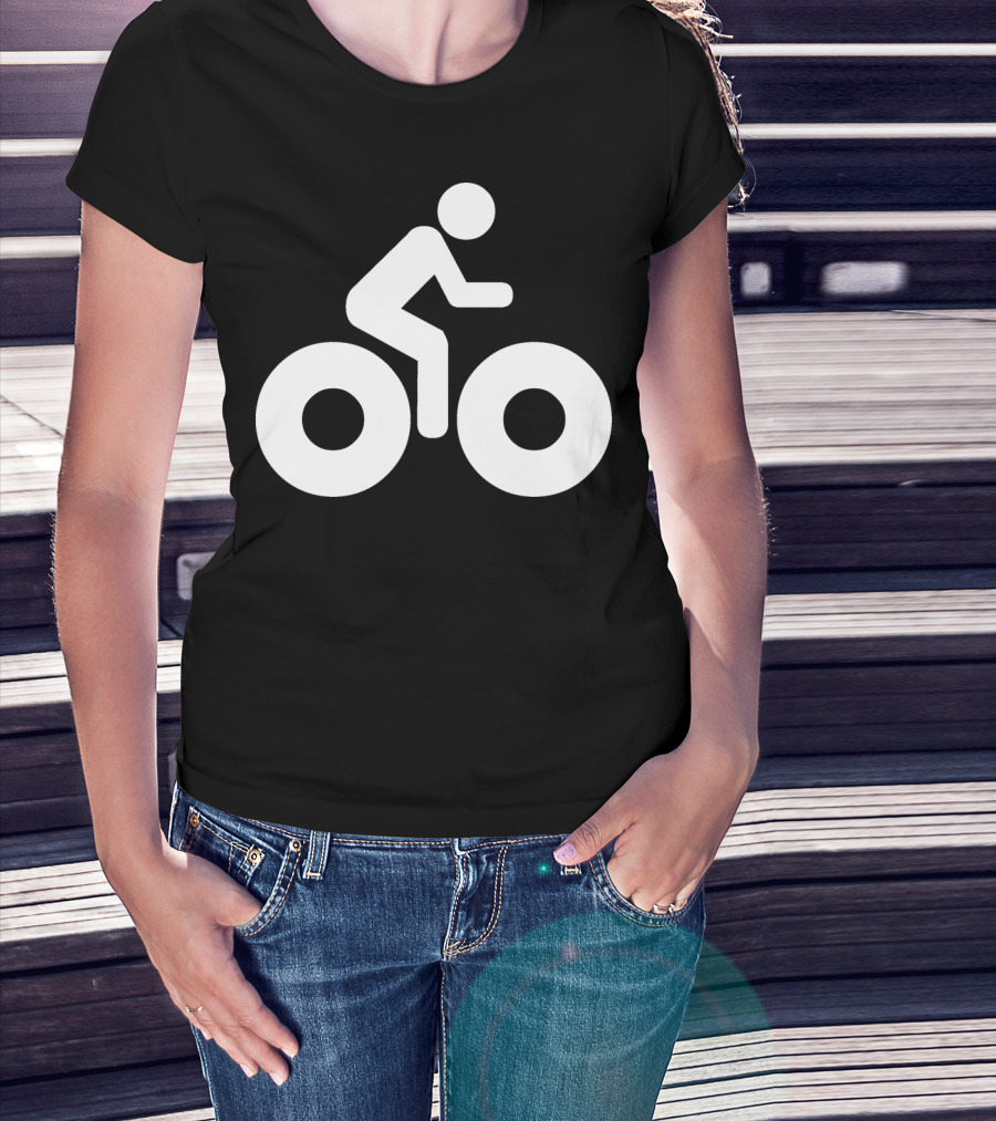 Fat Bike Iconic Cyclist T-Shirt