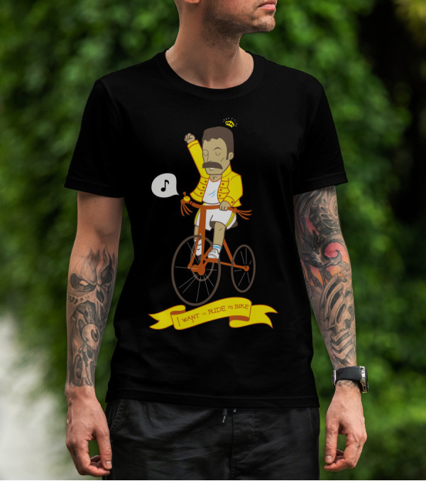 Freddie I Want To Ride My Bike T-Shirt