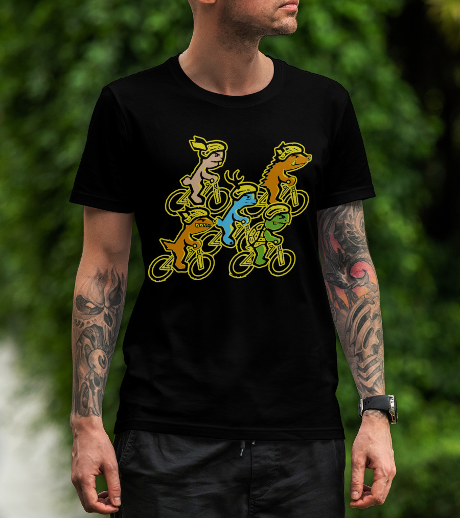 Cycling Animals Team Adventure T-Shirt