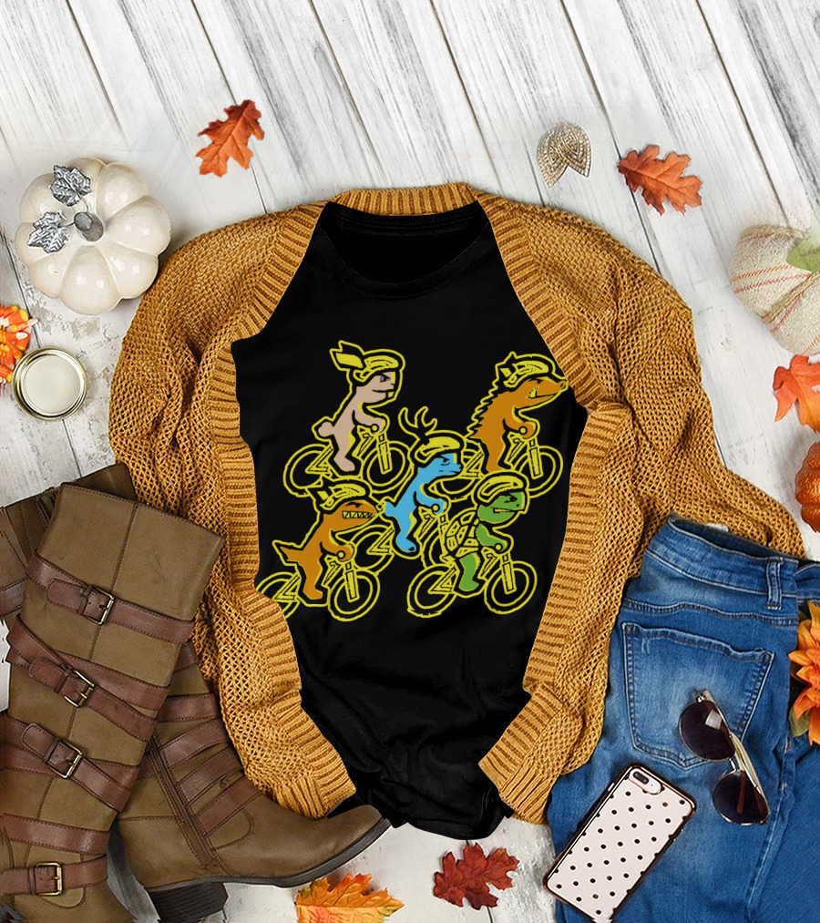 Cycling Animals Team Adventure T-Shirt