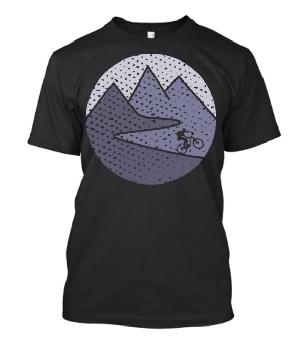 Mountain Bike Cycling Adventure Outdoor Trail T-Shirt
