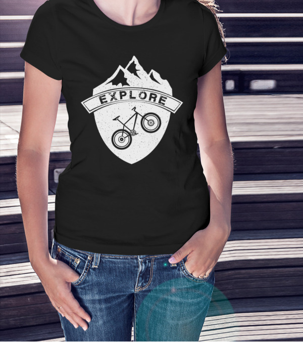 Explore Mountain Bike Adventure T-Shirt