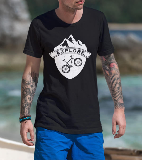 Explore Mountain Bike Adventure T-Shirt