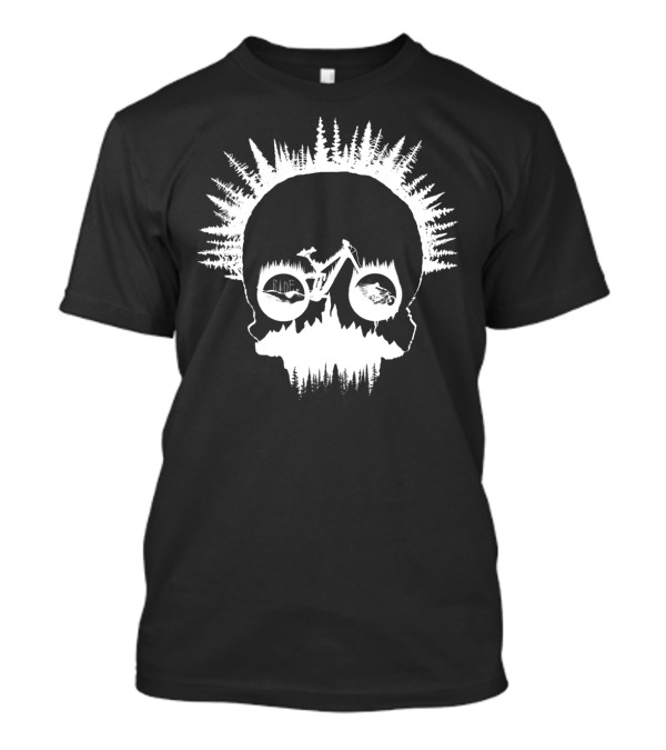 MTB Skull Ride Forest Bicycle Adventure T-Shirt