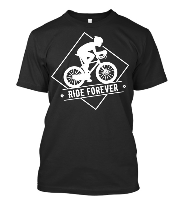 Riding Enthusiast Ride Forever Cycling Journey T-Shirt