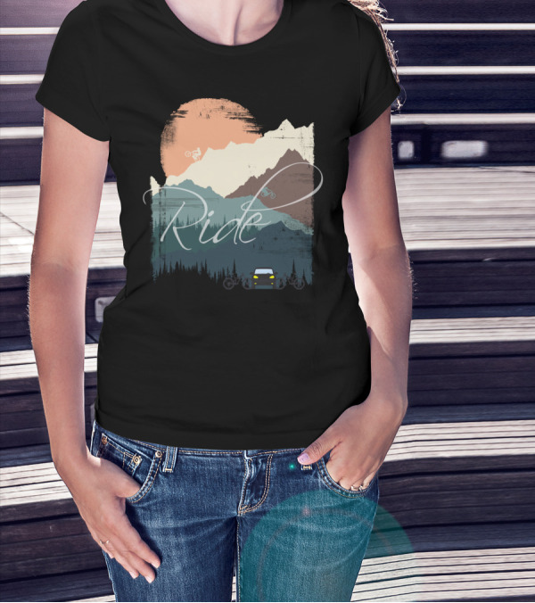 Ride The Mountain Adventure T-Shirt