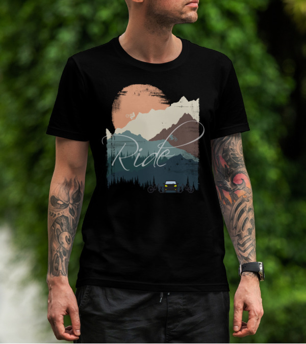 Ride The Mountain Adventure T-Shirt