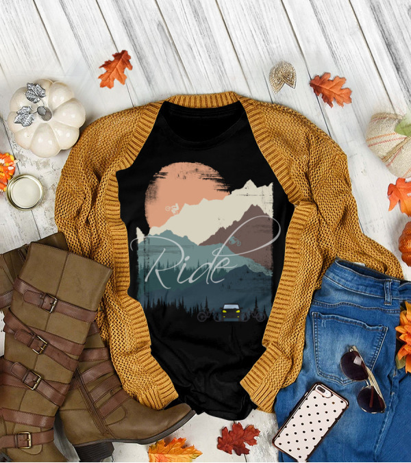Ride The Mountain Adventure T-Shirt