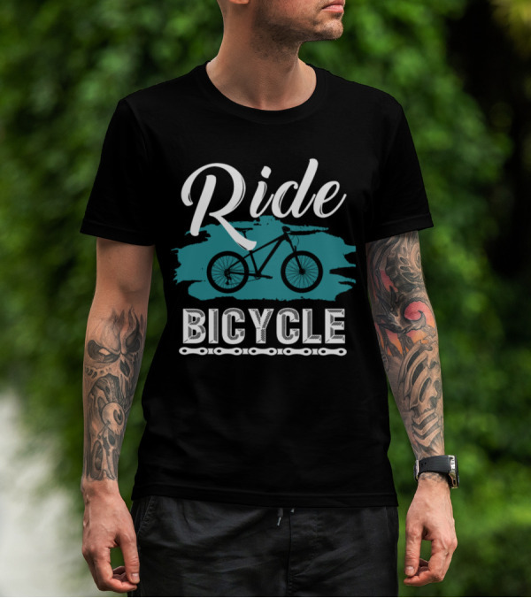 Ride Bicycle Biker Idea T-Shirt