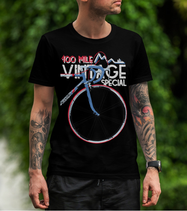 100 Mile Ride Vintage Special Sceneworks T-Shirt