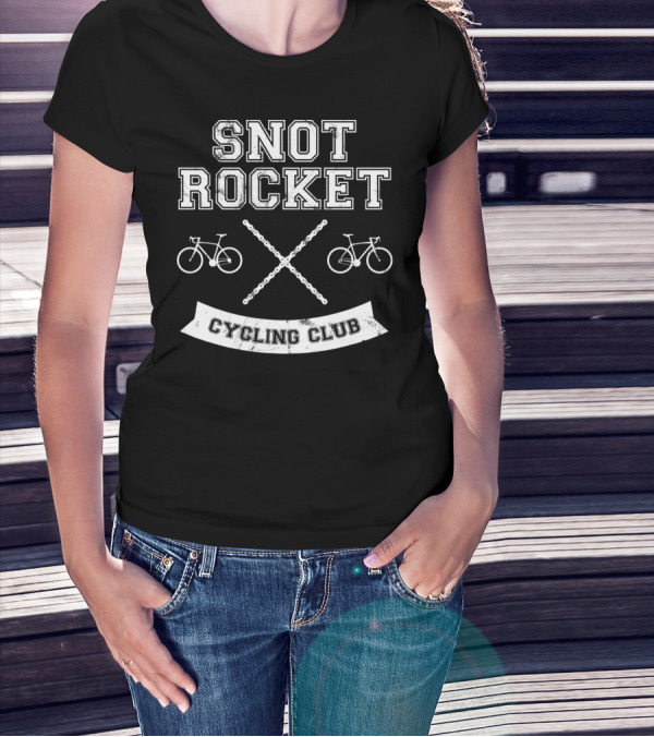 Snot Rocket Cycling Club Chain Bikes T-Shirt
