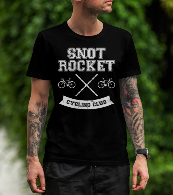 Snot Rocket Cycling Club Chain Bikes T-Shirt