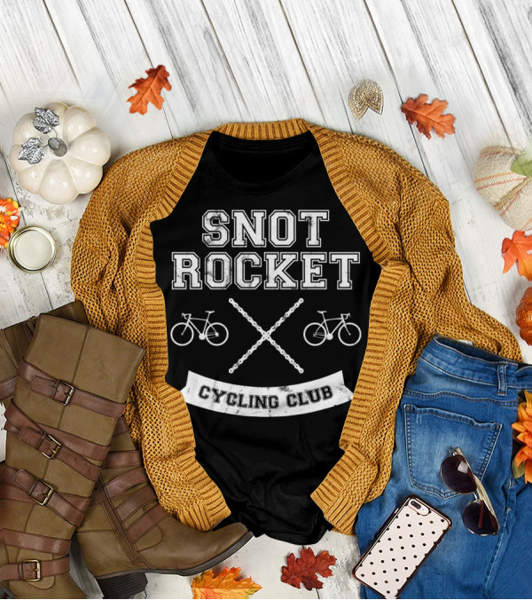 Snot Rocket Cycling Club Chain Bikes T-Shirt