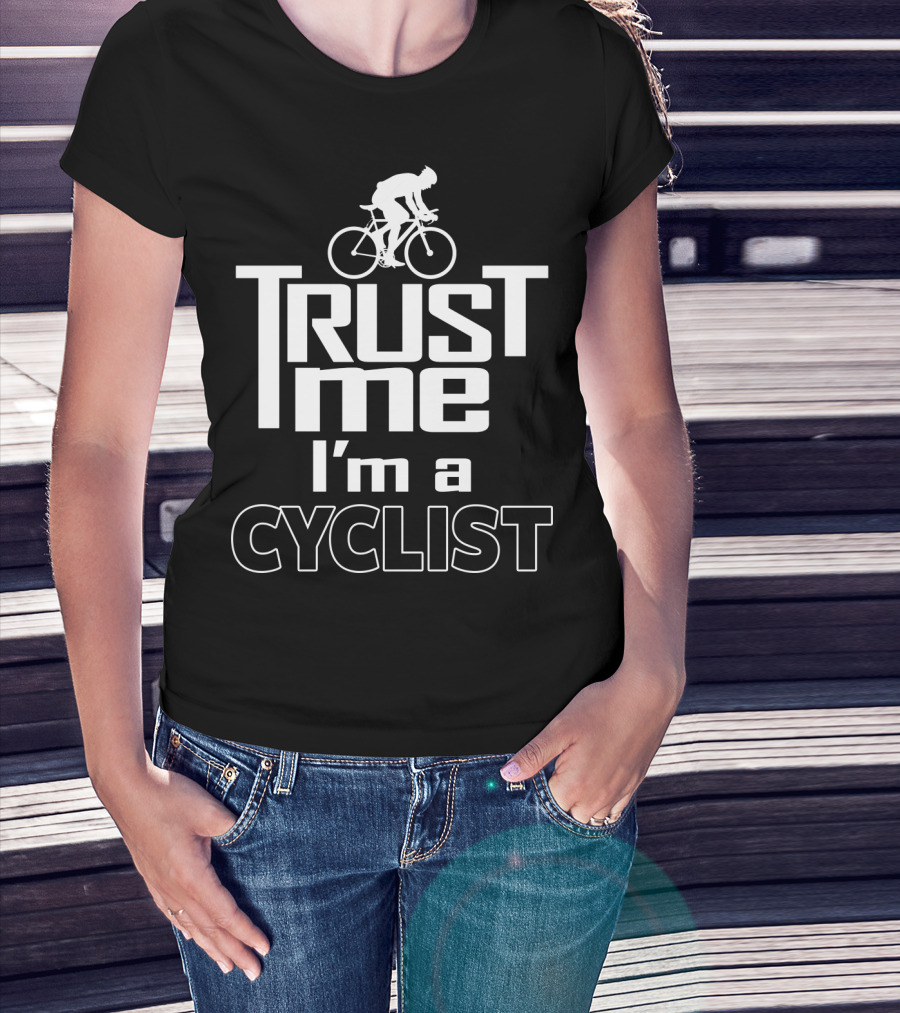 Trust Me I'm A Cyclist Bicycle T-Shirt