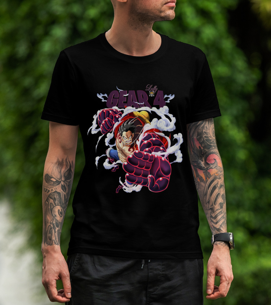 Luffy GEAR 4 Power Mode Punch T-Shirt