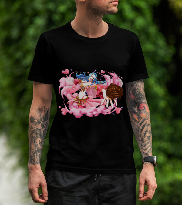 Nefeltary Vivi Princess Of Alabasta One Piece Nefertari Vivi Nami Hearts Cloud Dress T-Shirt