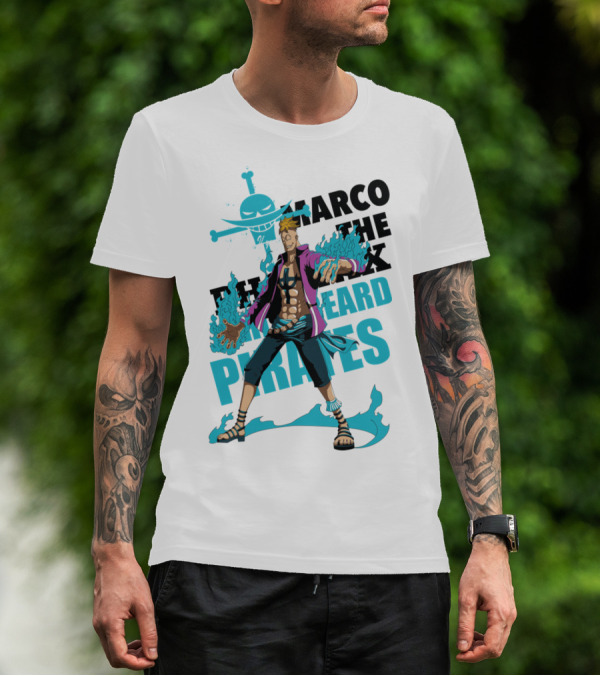 Marco The Phoenix Whitebeard Pirates One Piece T-Shirt