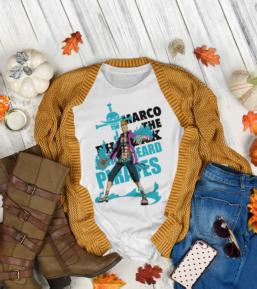 Marco the Phoenix Whitebeard Pirates One Piece T-Shirt