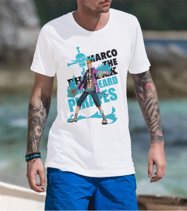 Marco The Phoenix Whitebeard Pirates One Piece T-Shirt