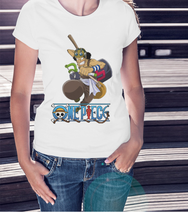 One Piece Usopp Straw Hat Pirate Character T-Shirt