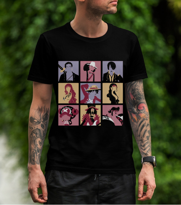 Pop Pirates One Piece Straw Hat Crew T-Shirt