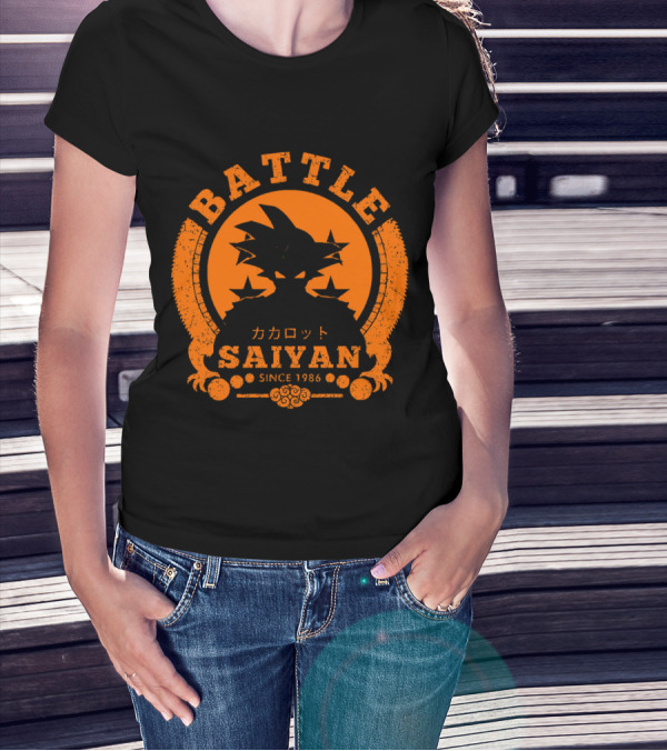 Battle Saiyan Kakarot Since 1986 T-Shirt