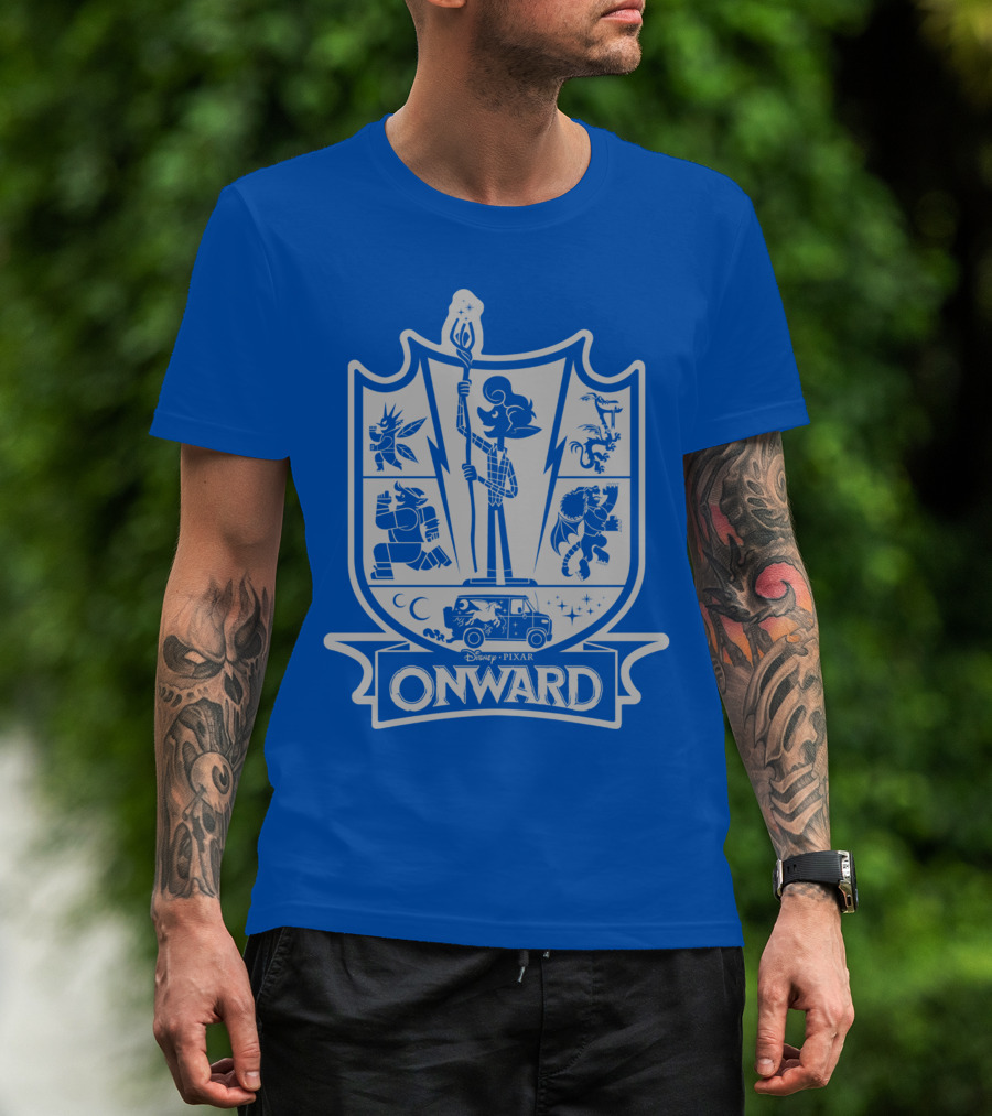 Disney Pixar Onward Magical Adventure Crest T-Shirt