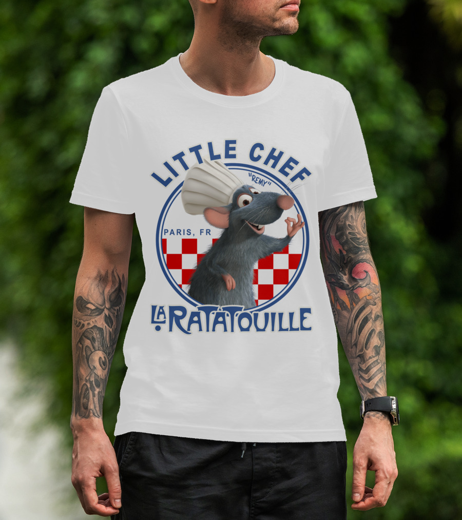 Little Chef Remy Paris Fr LA Ratatouille T-Shirt