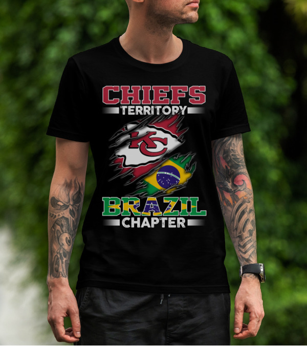 CHIEFS TERRITORY KC BRAZIL CHAPTER T-Shirt