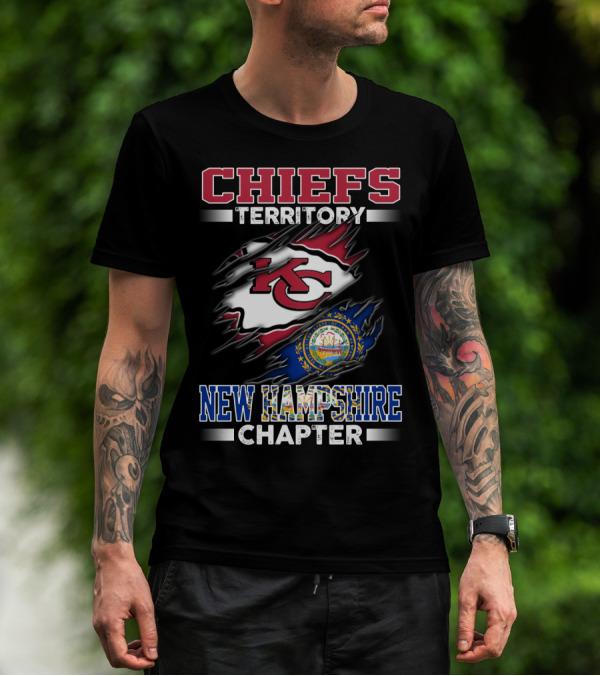 CHIEFS TERRITORY KC NEW HAMPSHIRE CHAPTER T-Shirt