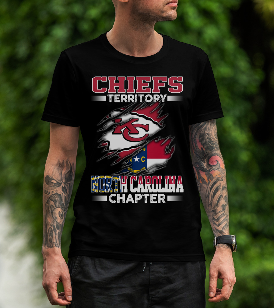 CHIEFS Territory KC North Carolina Chapter T-Shirt