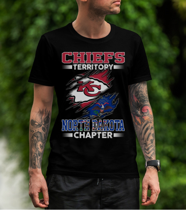 CHIEFS Territory Kansas City North Dakota Chapter T-Shirt