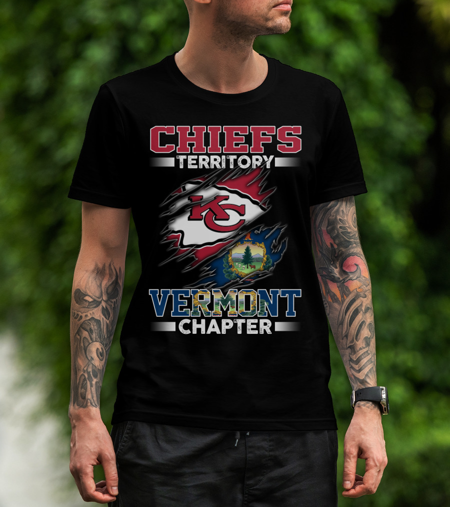 Chiefs Territory Kc Vermont Chapter T-Shirt