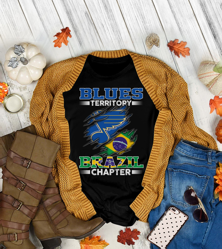 BLUES TERRITORY BRAZIL CHAPTER T-Shirt