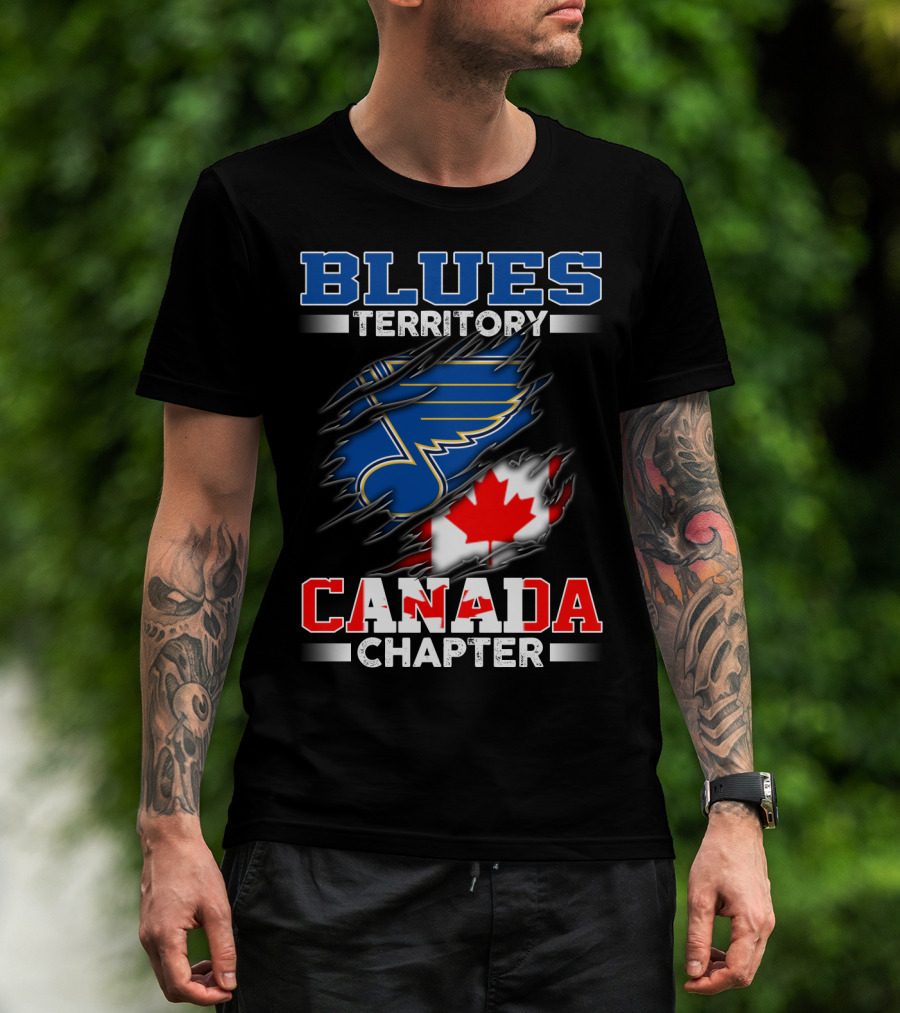 Blues Territory Canada Chapter T-Shirt