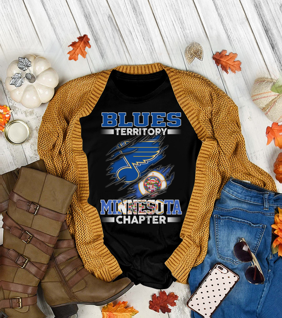 BLUES TERRITORY MINNESOTA CHAPTER T-Shirt