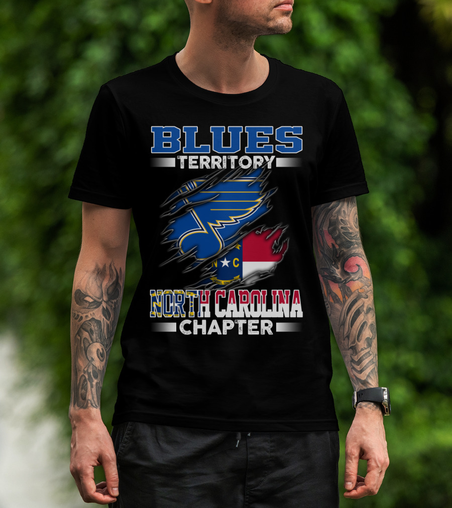 Blues Territory North Carolina Chapter T-Shirt