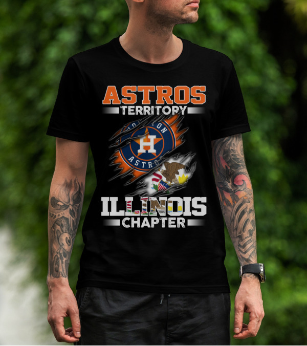 ASTROS TERRITORY HOUSTON ASTROS ILLINOIS CHAPTER T-Shirt