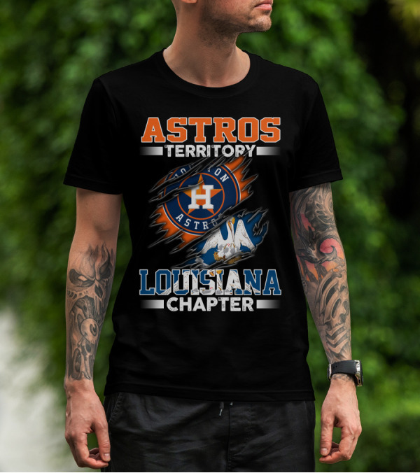 ASTROS TERRITORY LOUISIANA CHAPTER HOUSTON ASTROS T-Shirt