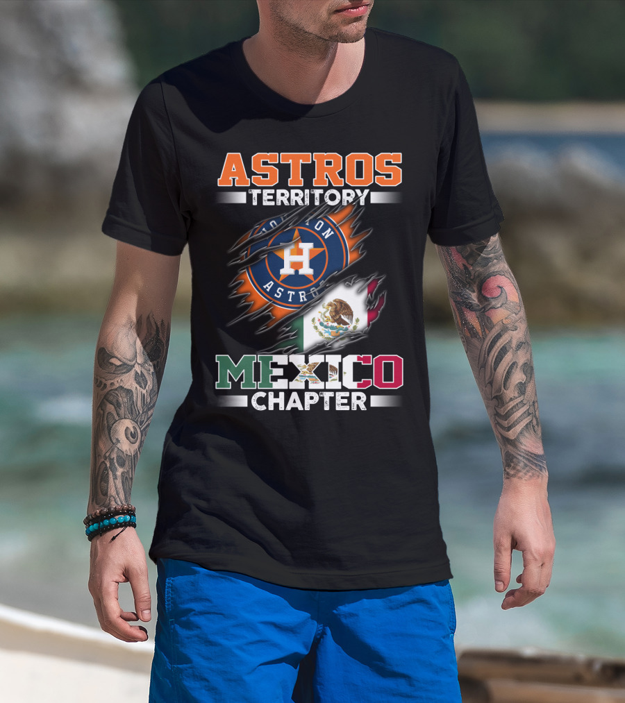 Astros Territory Houston Astros Mexico Chapter T-Shirt