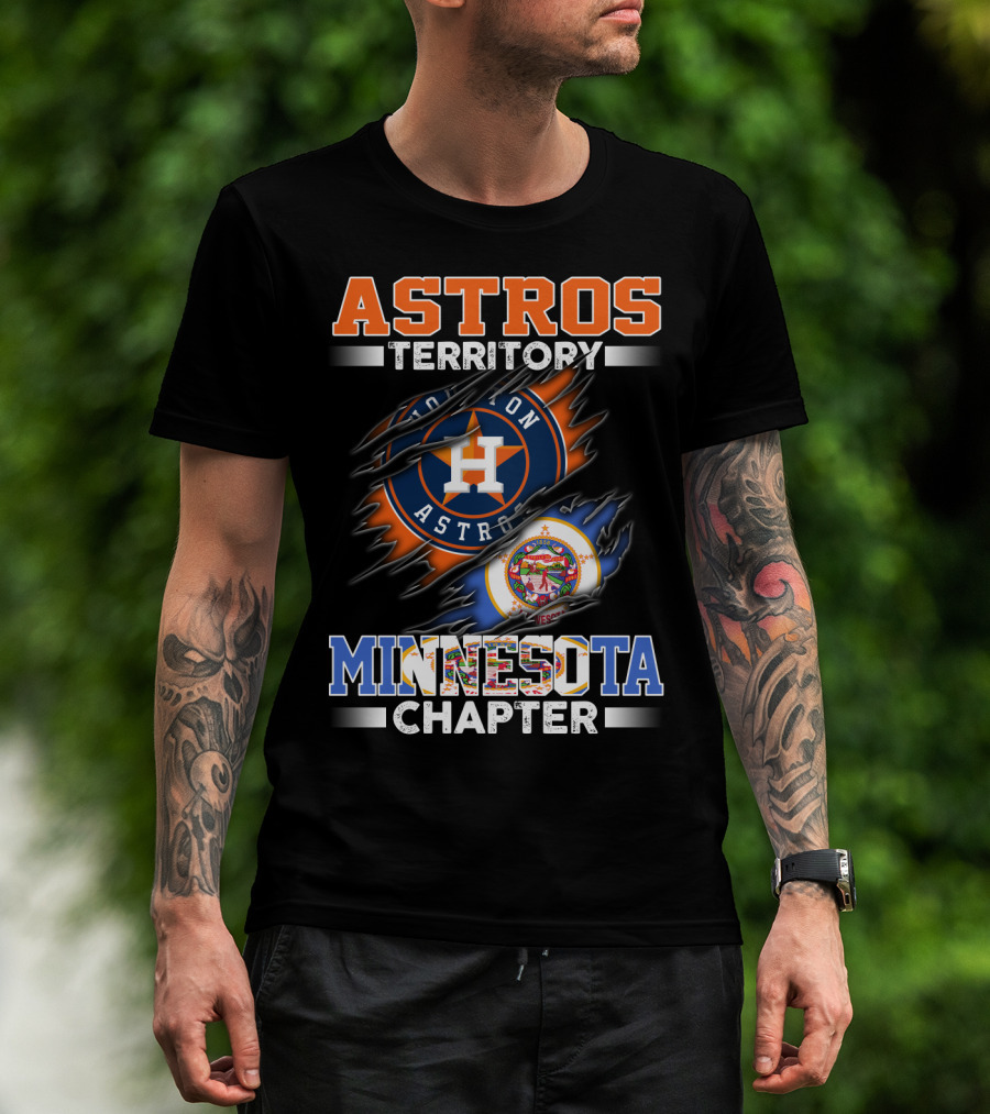 Astros Territory Houston Astros Minnesota Chapter T-Shirt
