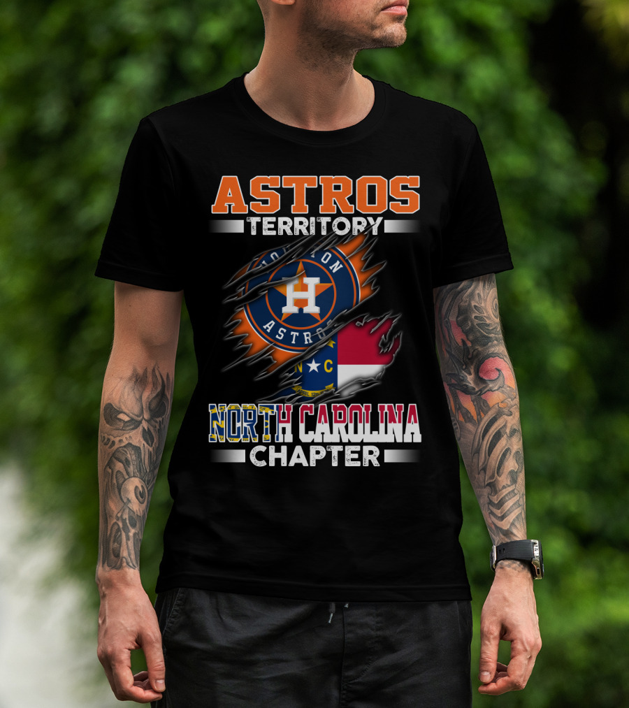 Astros Territory Houston Astros North Carolina Chapter T-Shirt