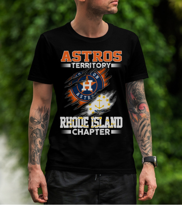 ASTROS TERRITORY RHODE ISLAND CHAPTER HOUSTON ASTROS T-Shirt